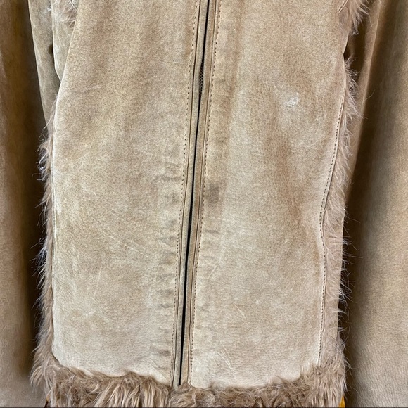 Vintage Seventy Seven 77 Coat with Faux Fur - Picture 6 of 7